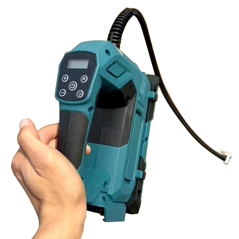 Автомобильный воздушный насос высокого давления электрический компрессор перезаряжаемый беспроводной для автомобильных шин 21 В