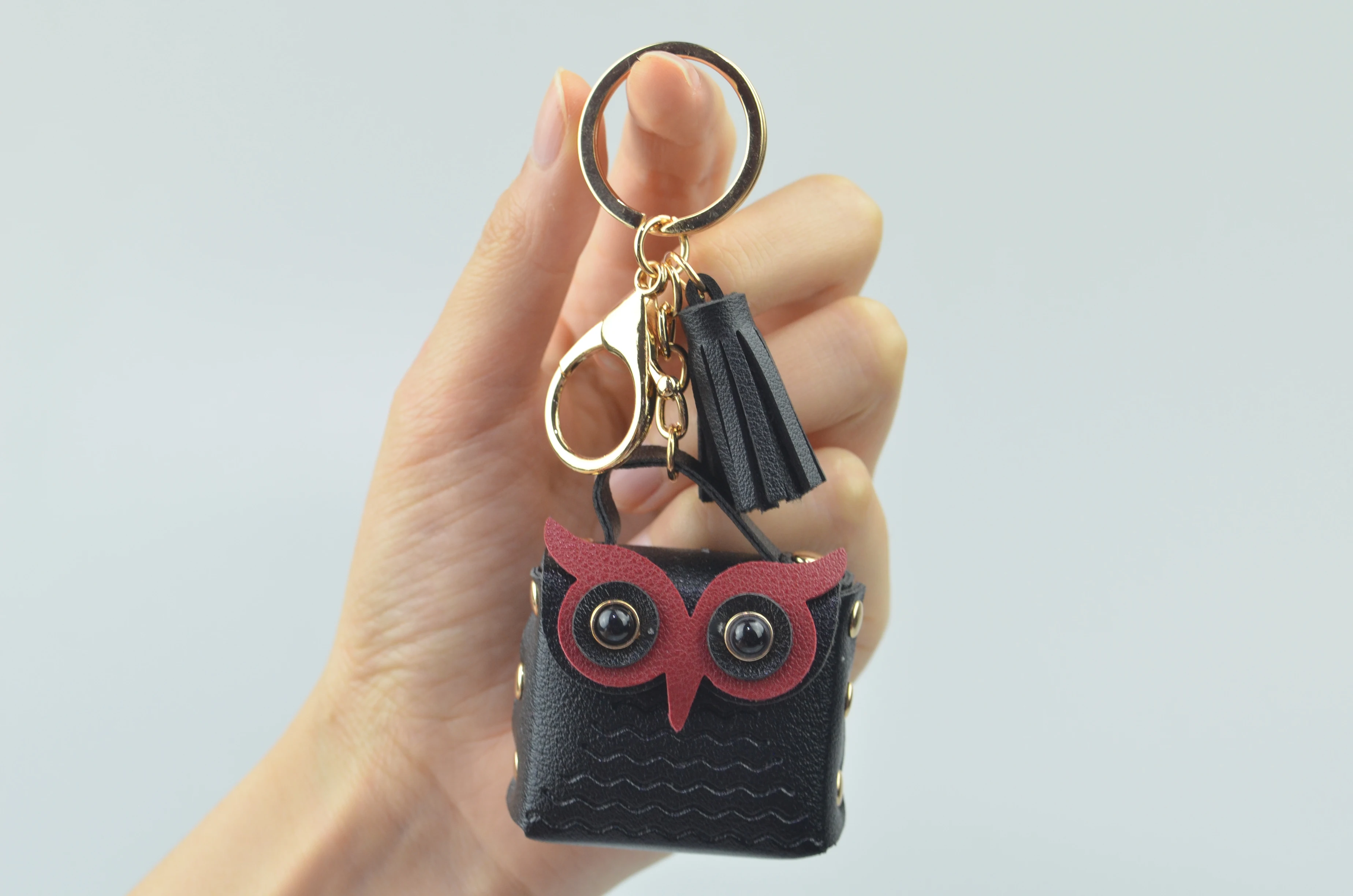 New! Owl Bag hot Charm Keychain