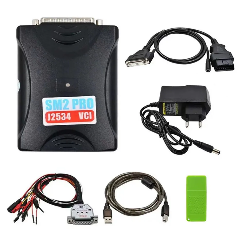 SM2 PRO J2534 Professional Automotive Analyzer Latest Isuzu Diagnostics Programming Tool English Language Includes One Dongle