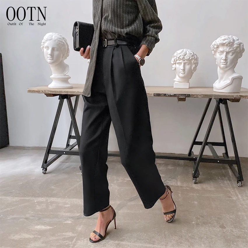 L285204 Wholesale Ladies Solid Color LowCut Crop Top and Pleated Trousers  2 Pec Set  China Trousers 2 Pec Set and Crop Top and Pleated Trousers 2  Pec Set price  MadeinChinacom