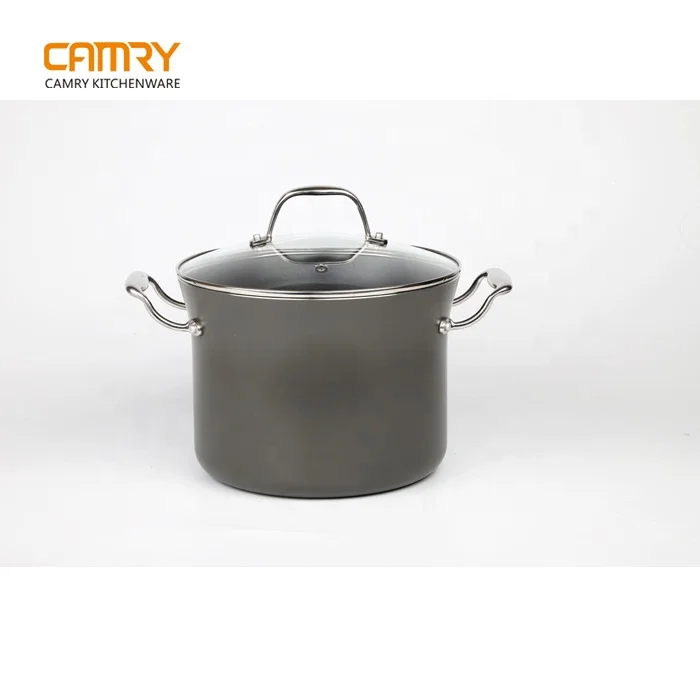 Aluminum Non-stick Premium Chefmate Cookware Forged Hard-anodized Coating Pan and Pot Set With SS Handle