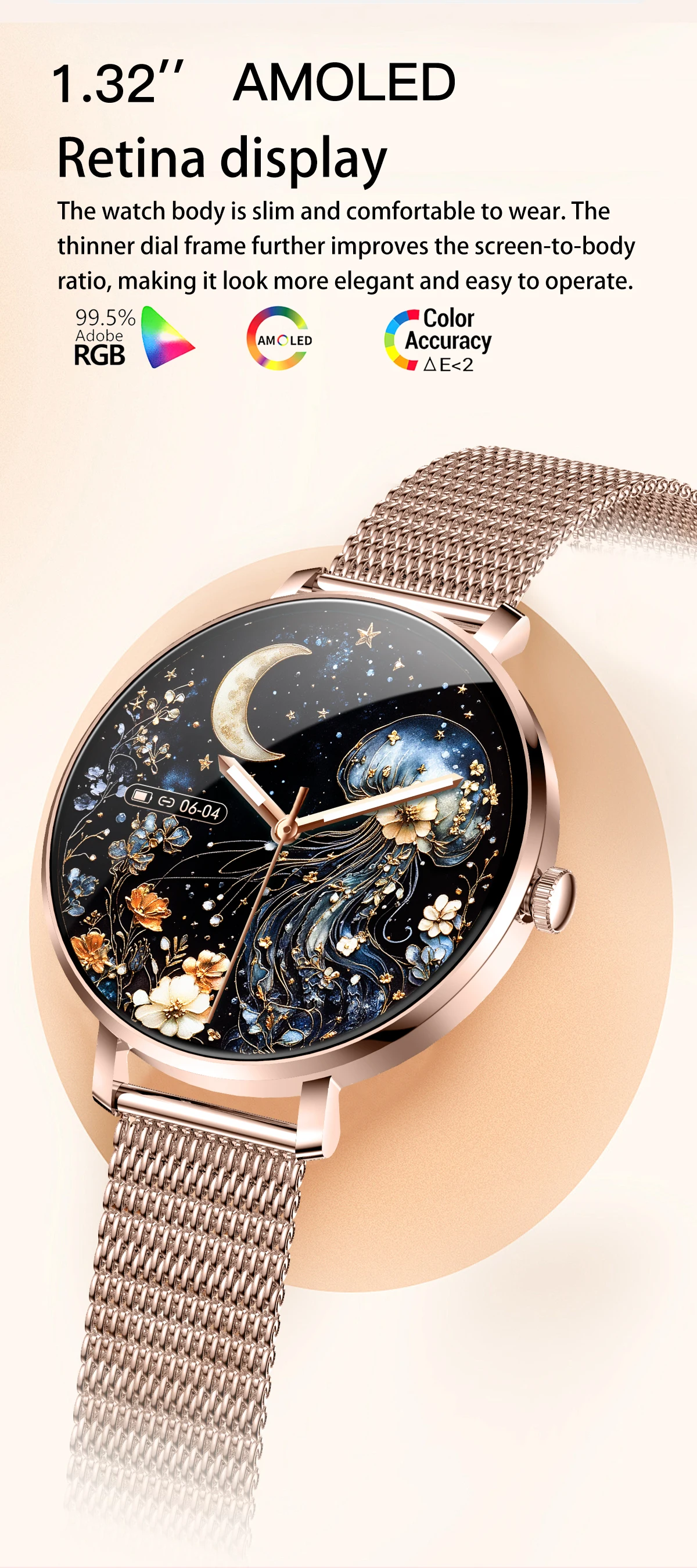 If you are searching for a supplier of a product with perfect quality control and highly competitive prices, which gives you an advantage in expanding your local market, then contact us now!  Competitive suppliers of  2026 NX21 Smartwatch 1.32inch Amoled Screen Heart Rate Health Monitoring BT Call Waterproof Round Relojes Smart Watch for Women