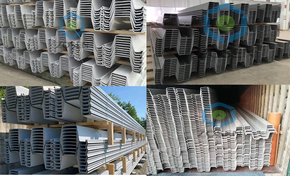 Customized U Shaped Vinyl Sheet Piling Fiber Glass Reinforced Plastic
