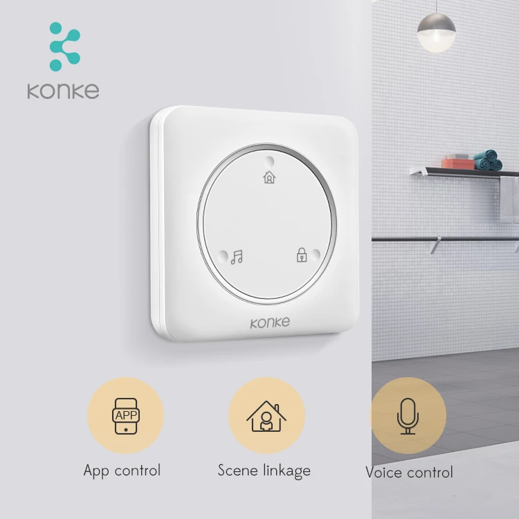 2023 EU StandardSmartHomeTouch Control PanelSmartHomeAutomation Gateway With Built-in Alexa Voice Control Tuya thumbnail 5