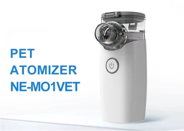 Handheld Veterinary Use Medical Mesh Nebulizer Quiet Compressing Nebulizer Home Use Animal