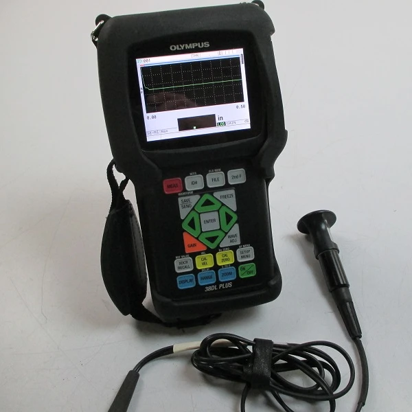 Olympus 38DL PLUS Ultrasonic thickness gauge coating metal thickness