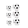 Black: Soccer 6pcs set