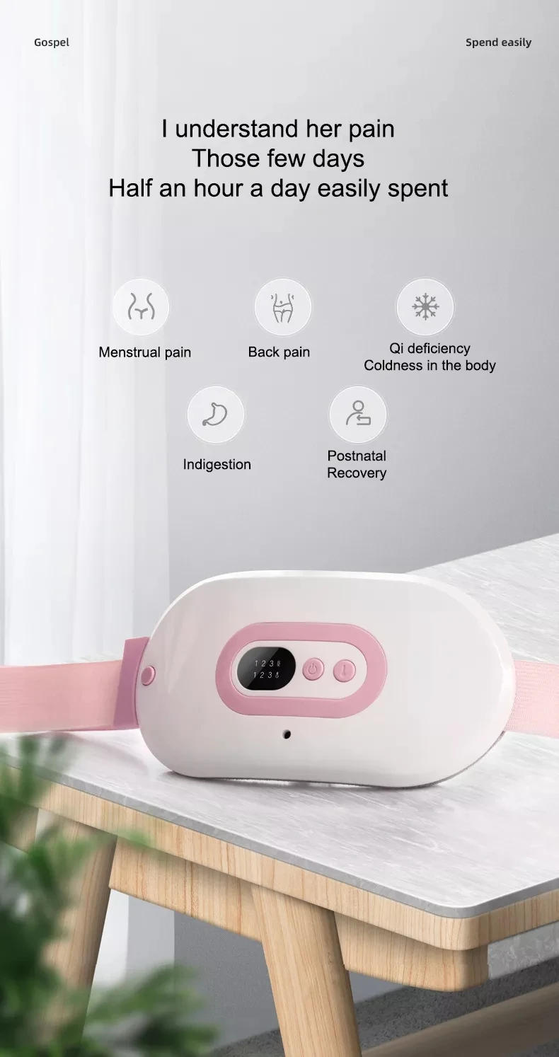 Menstrual Heating Pad Wrap Belt Portable Women Heating Pads For