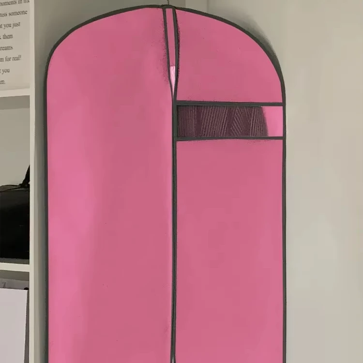 cheap wholesale low price garment bag custom logo eco friendly non woven garment bag for clothing store packaging