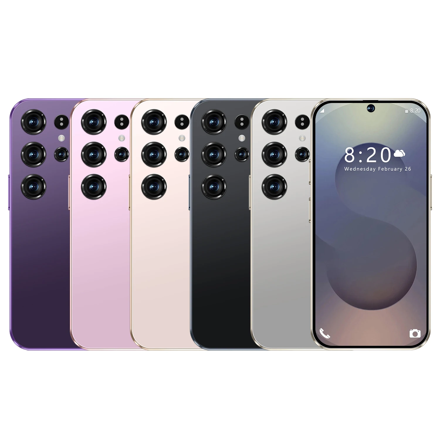 Smartphone S25 Mini 5G Débloqué - Écran 4 Pouces, Android 13, 32 Go, Double SIM - Neuf