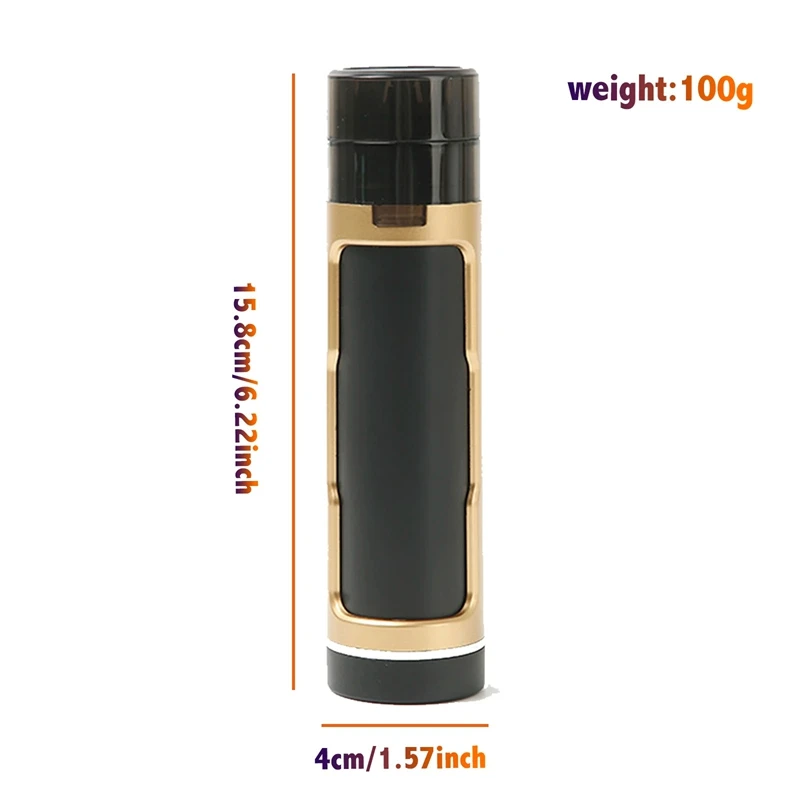 Hot Selling Multipurpose PVC 37*155MM Tobacco Grinder Custom Logo Dry Herb Grinder with Double Pre Rolled Cone Pipes