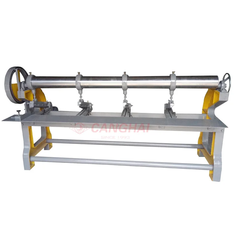 Manual Eccentric Slotter Cutting Four Link Slotting Corrugated Carton Machine