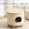 Cat bed coffee table