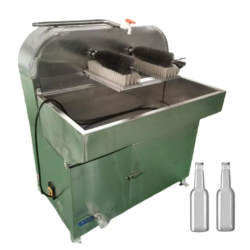 Small Rinser Machine Industrial Grade Bottle Rinser Machine for Glass and Plastic Bottles ...