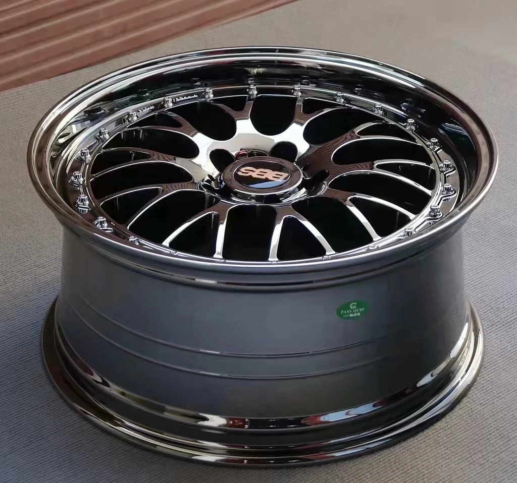 Customized Luxury Monoblock 2 Piece 3 Piece Forged Staggered Alloy Car ...