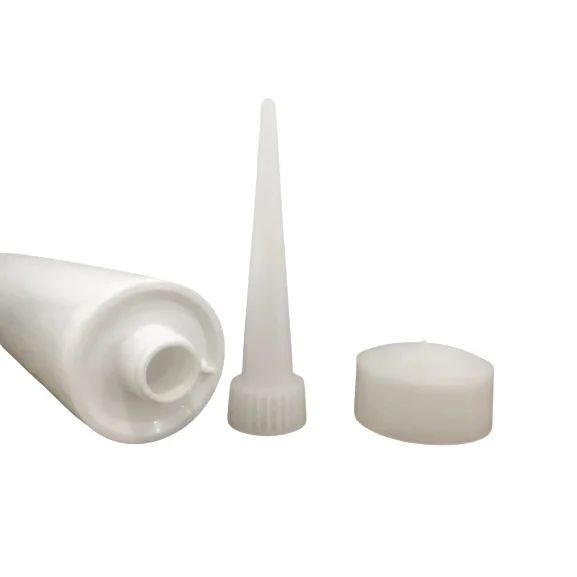 300ml Empty Glass Glue Caulking Tube Hdpe Plastic Silicone Sealant