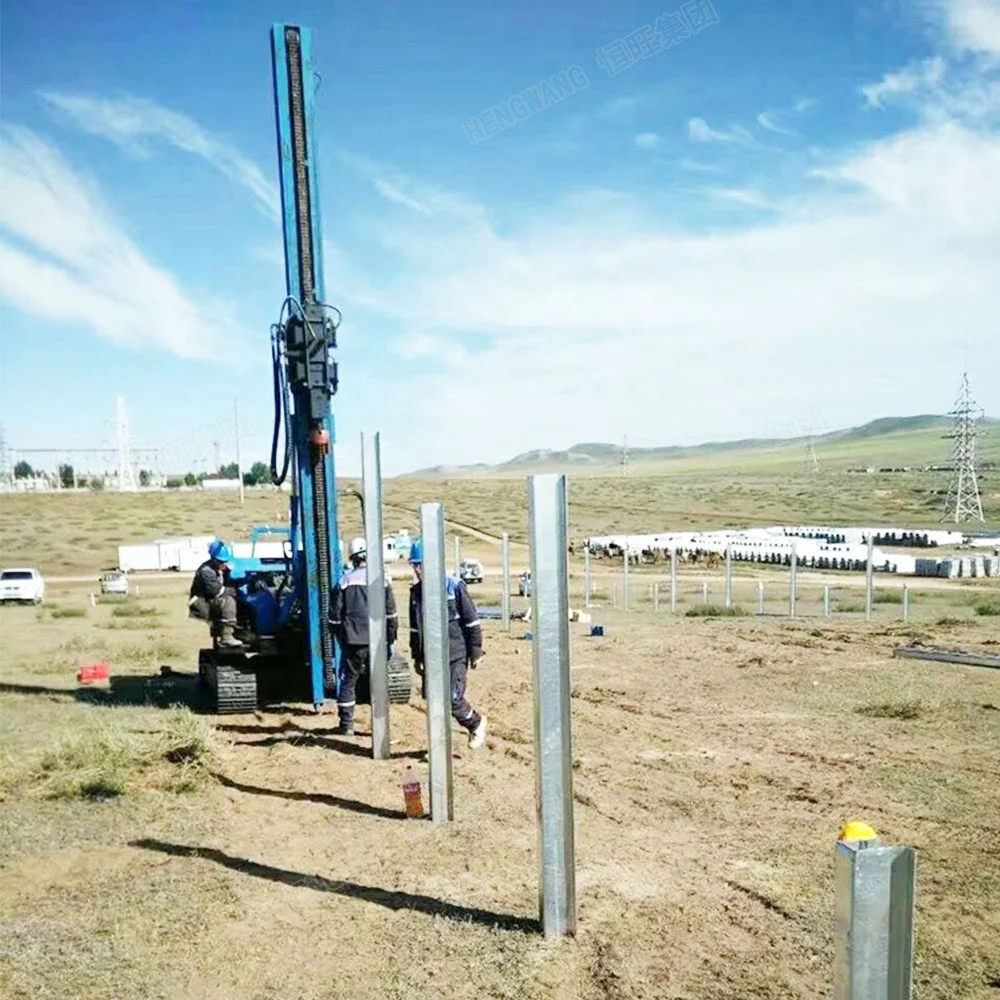 Piling Rig Machine Small Piling Machine Ground Screw Pile Machine for Pv