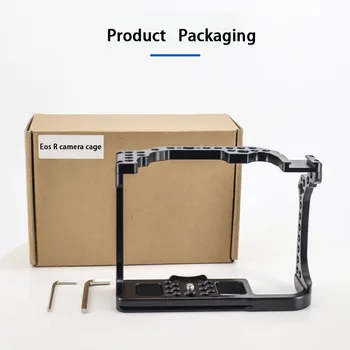 Universal Aluminum Alloy Protect Camera Cage Mini Tripod Protective Small Rig Camera Cage for Cctv Cameras sony canon A7R4 A7M detail image