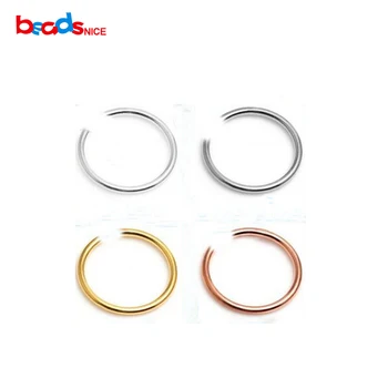 Beadsnice 925 Sterling Silver Jump Rings Single Loops Open Jump Rings & Split Rings For Jewelry Finding DIY ID40284