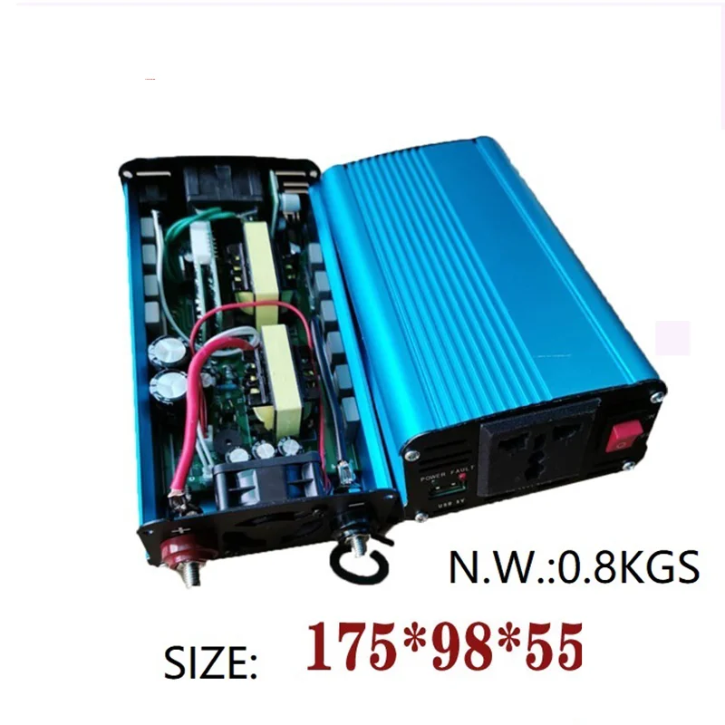off Grid Modified Sine Wave Invetor 600w 1200va Inverter
