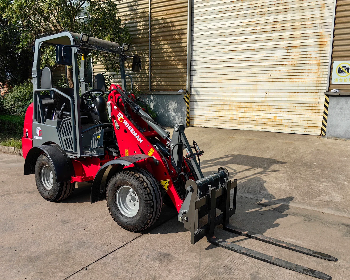 Mini Articulated Loader Telescopic Telehandler New Diesel Tractors 4x4 ...