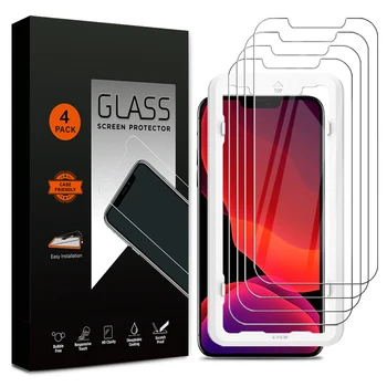 Amazon Hot 2 Packs 3 Packs 9H Tempered Glass Screen Protector For iPhone 12 12 11 Pro Max X/XS XR MAX 8 7 6 Plus