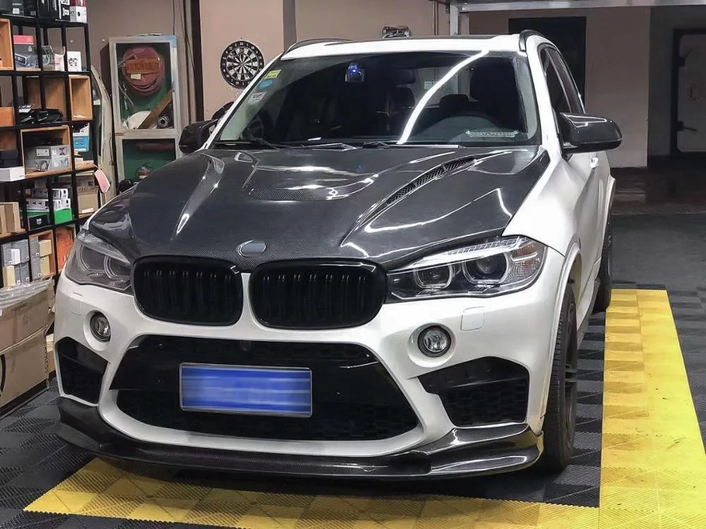 For BMW X5 F15 Change to Carbon Fiber Haman Cover Engine Hoods
