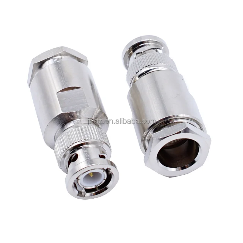 BNC male clamp Connector for LMR400 RG8 RG213 Cable