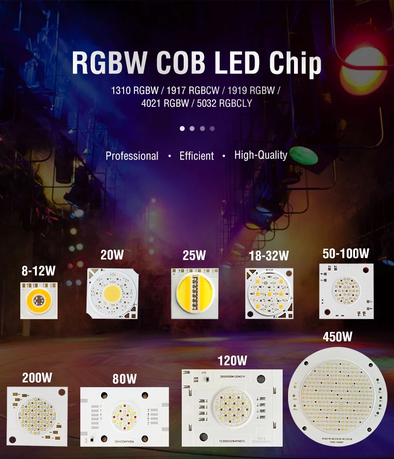 Alibaba.com: 4 in 1 COB RGBW LED Array 100Watt 200W Stage Lighting High ...
