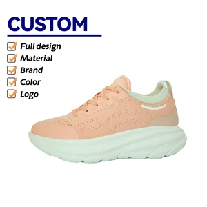 High Quality Custom Casual Running Shoes Men Women Comfortable Outdoor Sneakers  Lightweight Rubber Cushioning
