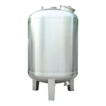 1000L Water Storage Making Hot tank Stainless Steel 10000 Litres Tanks for Liquid 5T Pure Mineral Rain Pressure Level Sensor