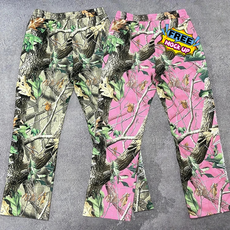 French Terry Womens Camo Joggers Pants Camo Joggers Shop The