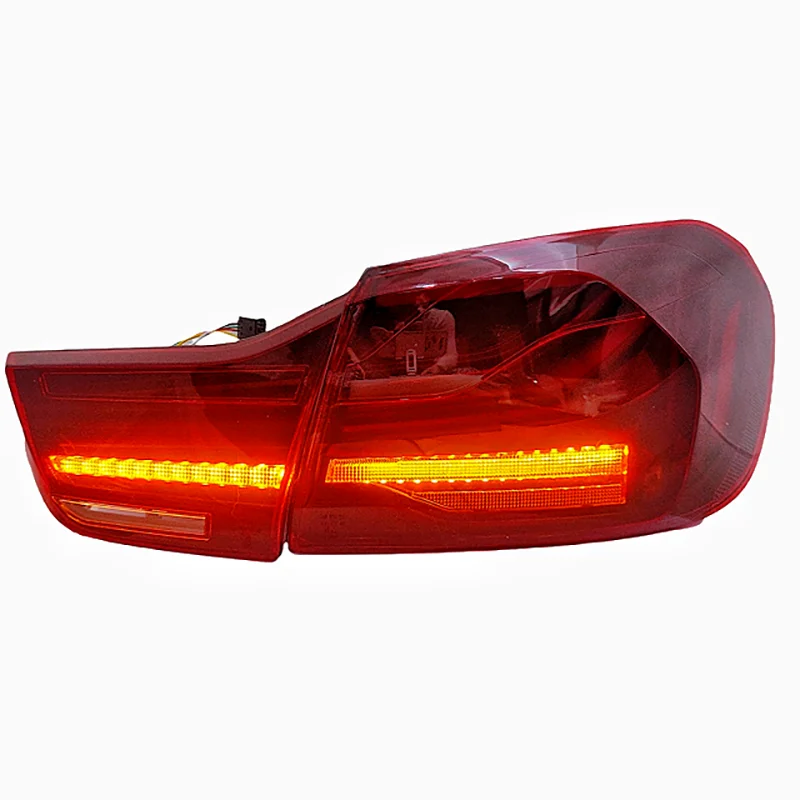 Popular New 12v LED black Taillight for BMW 4 Series F32 M4 13-20 Year Retrofit Taillight Driving Turn Taillight supplier