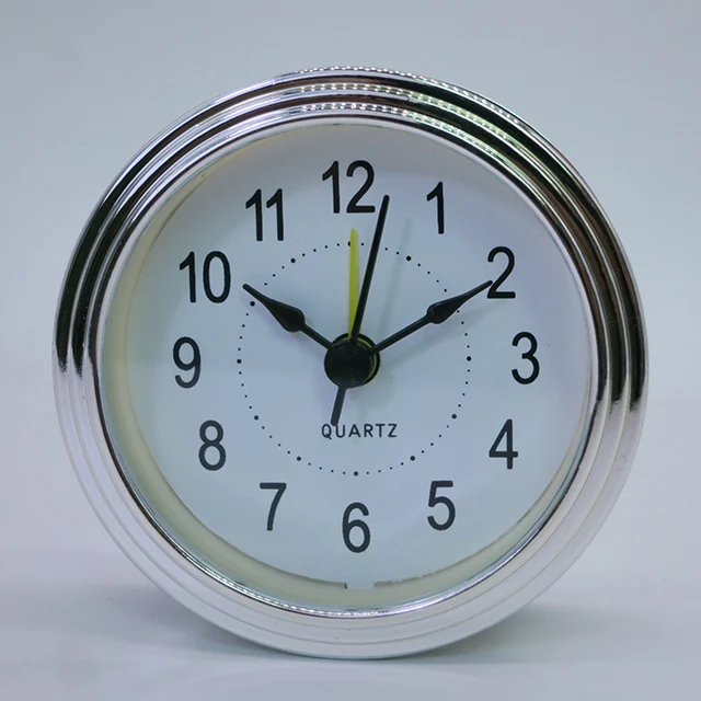 Quartz Analog Clock Heads Mini Insert Clock, Alarm Clock Inserts