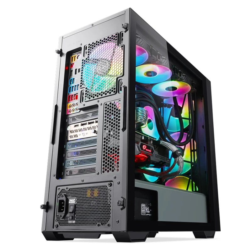 Micro-ATX Design de Moda do PC para jogos caso computador tipo torre com  malha de metal - China Gabinete do PC e computador caso preço