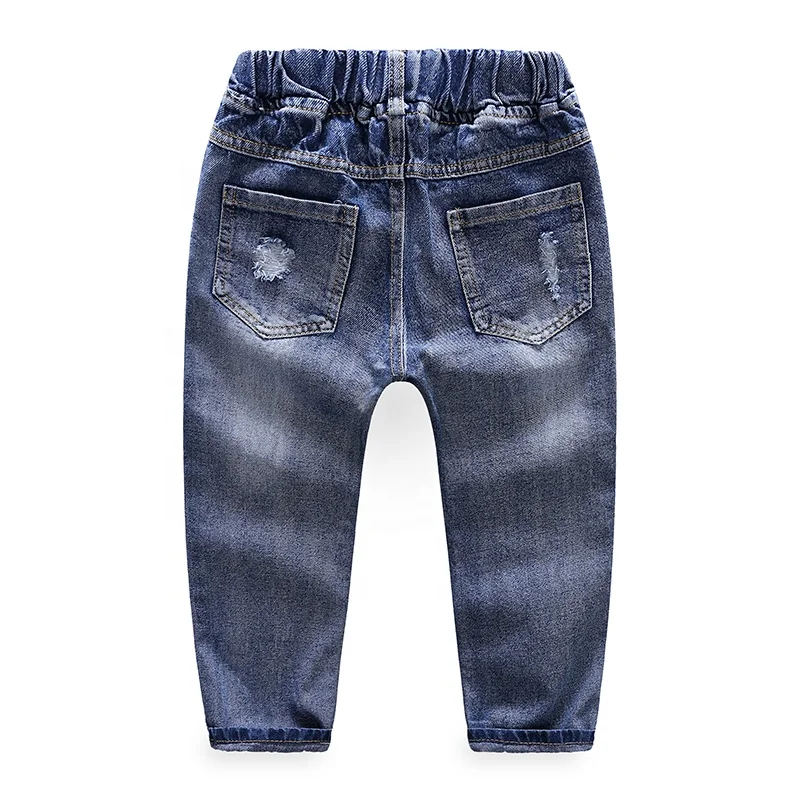 ChengXi 2019 новый дизайн, модные темно-синие брюки для малышей, джинсы для маленьких мальчиков, оптовая продажа