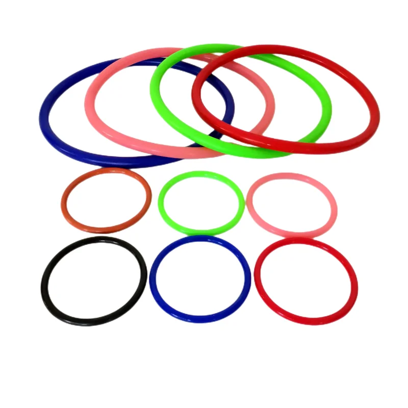 Custom Colors All Sizes 40~95 Shore A Hardness FKM Rubber O Ring Seal for Oilfield And Gas Industry