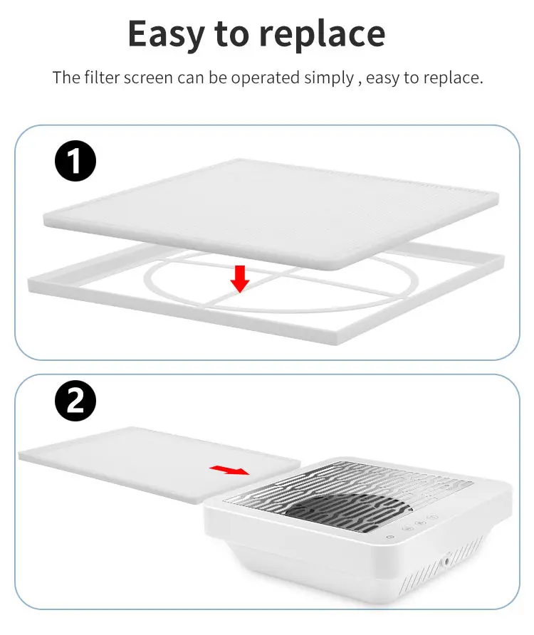 replacement filter for nail