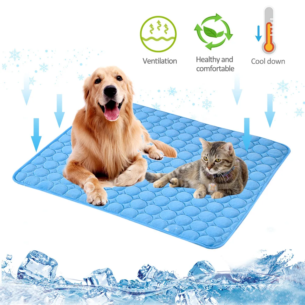 Anjing Large Pet Cooling Mat Dog Cooling Mats Durable, Extra Large