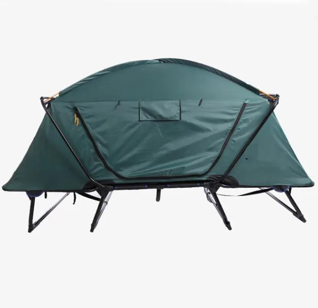 fishing double camp bed