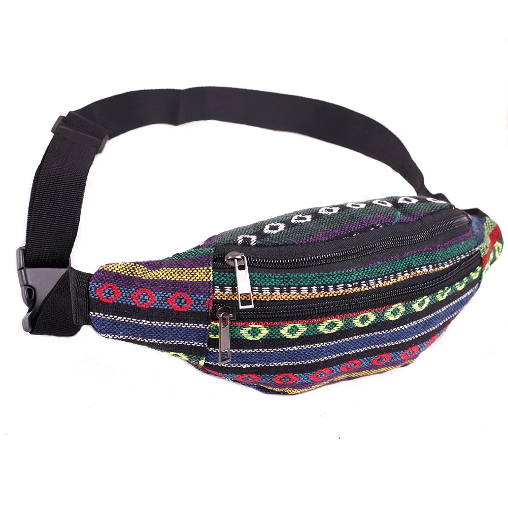 Stripe Aztec Tribal New Style Casual Bag Ladies Waist Fanny Pack Shoulder