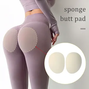Non-Adhesive Soft Sponge Breathable Butt Pads Sexy Butt Enhancer for Plus Size Panties Underwear