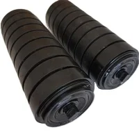 Belt Conveyor Flame Retardant Buffer Impact Idler Roller