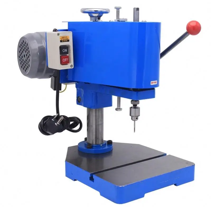 TEBAK Miniature Electric Tapping Machine M0.8-M3 220V/380V Copper Aluminum Stainless Steel Grinding Desktop Tapping Machine