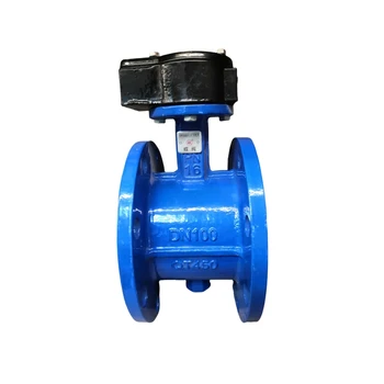 Ductile Iron Body Multi-standard Epdm Soft-sealing Wafer Butterfly Valve