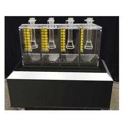 Онлайн-лотерея Lucky воздушная струйная машина для выдувания мячей пинг-понга большая лотерея онлайн-машина рисования