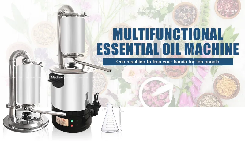 Lemongrass Essential Oil Extraction Distillation Machine - Semi ...
