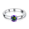 A ring + a colorful zircon