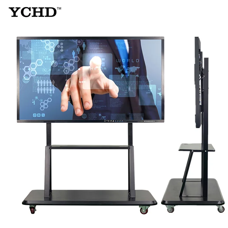 LCD Touch Screen Smart Interactive Boards Digital Electronic Whiteboard for Meeting Teaching