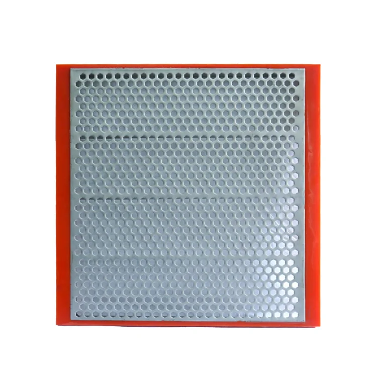 New product stainless steel punching screen panel with PU frame for industry